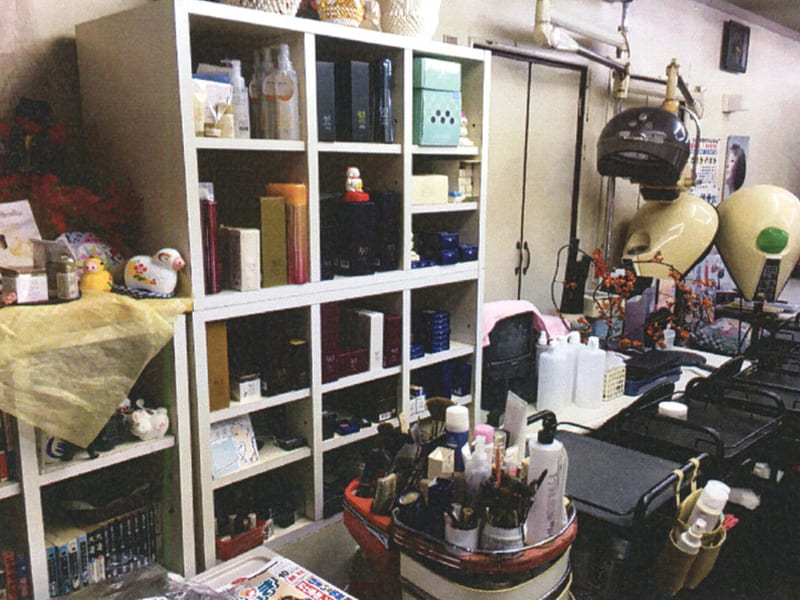 レディスサロンふくやまの店内